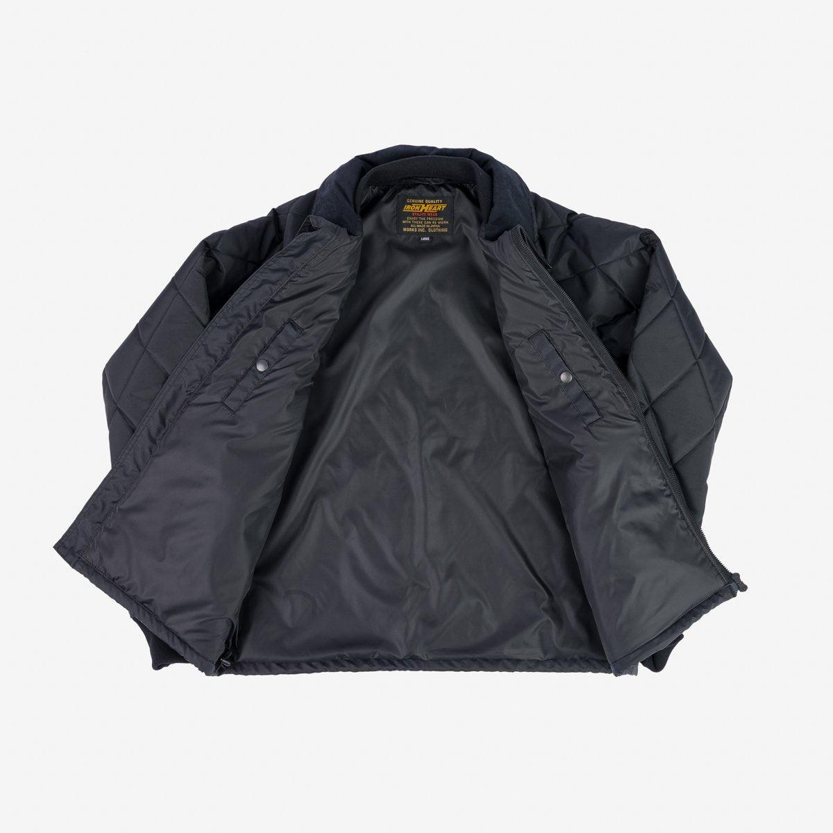 Iron Heart IHJ-127-BLK Primaloft® Quilted Rider's Jacket - Black - Guilty Party