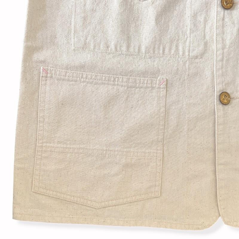 John Gluckow JG-29 House Painter's Jacket - Ecru