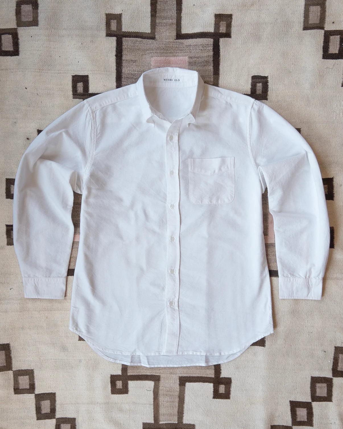 Oxford Cloth Button Down - Classic White - Guilty Party