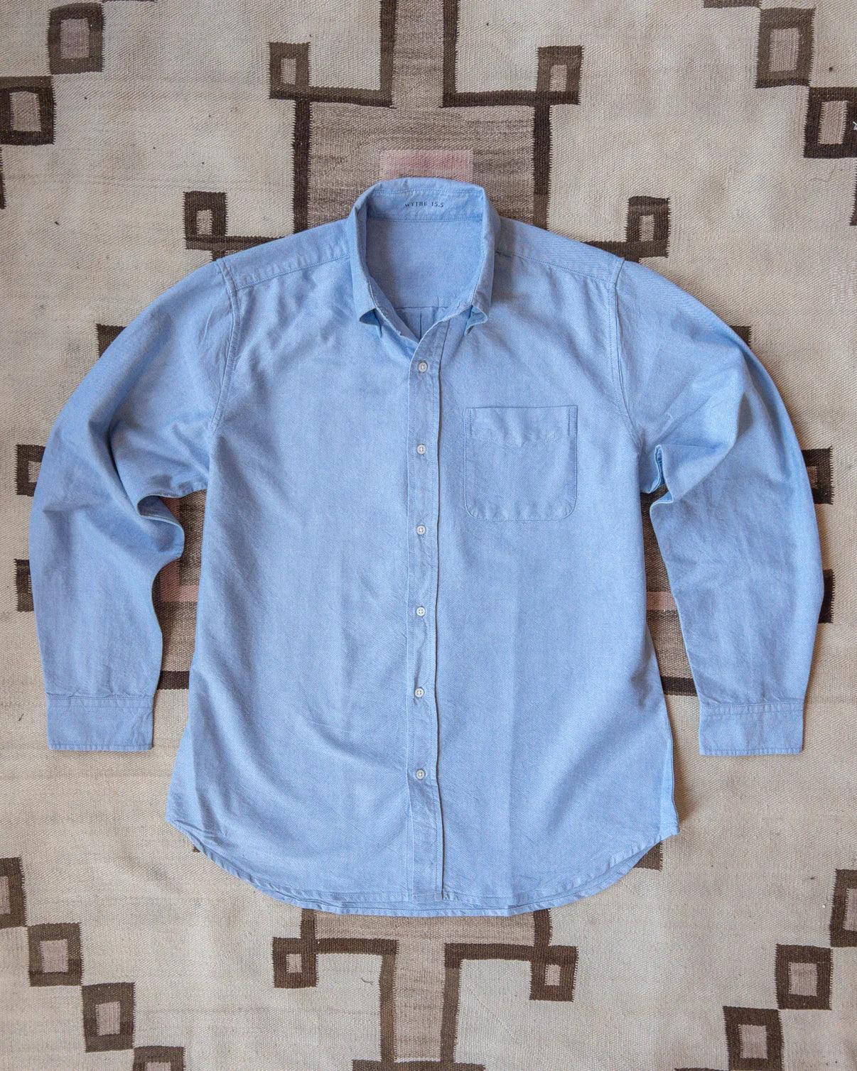Oxford Cloth Button Down - Vintage Blue - Guilty Party