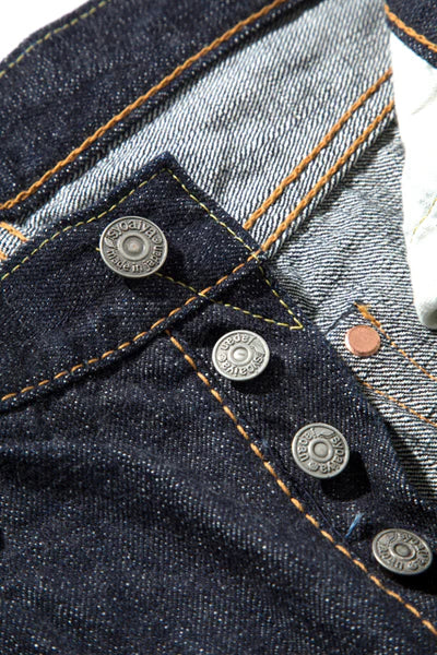 Pure Blue Japan XX-003 14oz Selvedge Denim Regular Straight Cut - One Washed