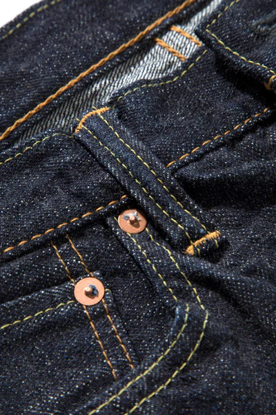 Pure Blue Japan XX-003 14oz Selvedge Denim Regular Straight Cut - One Washed